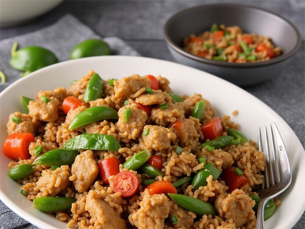 Diabetes-Friendly Chicken and Brown Rice Stir-Fry